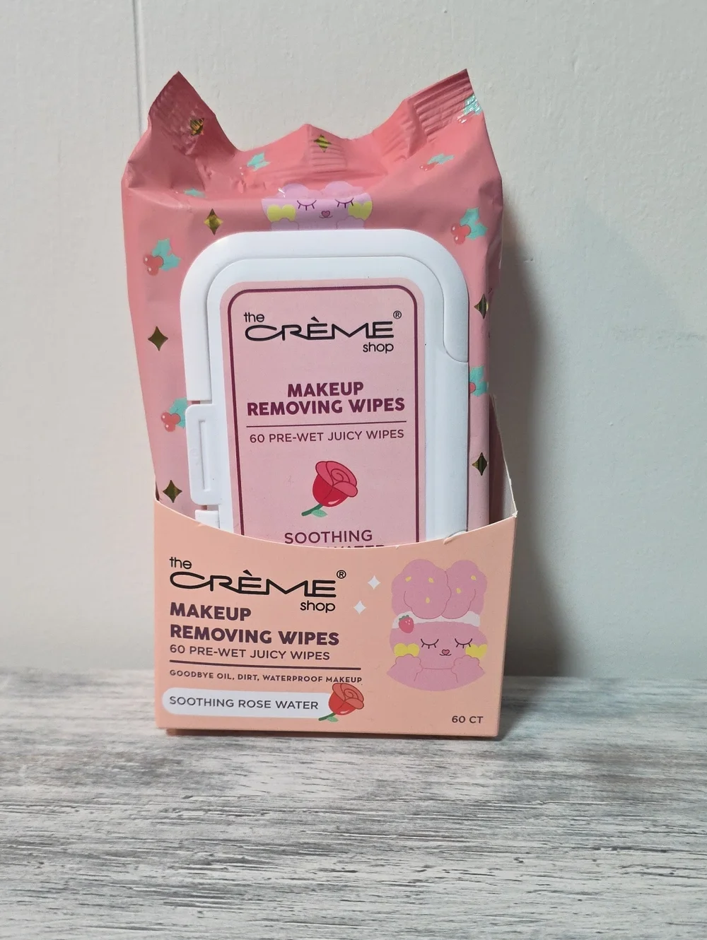 Creme Shop Soothing‎ Rose Makeup Removing Wipes